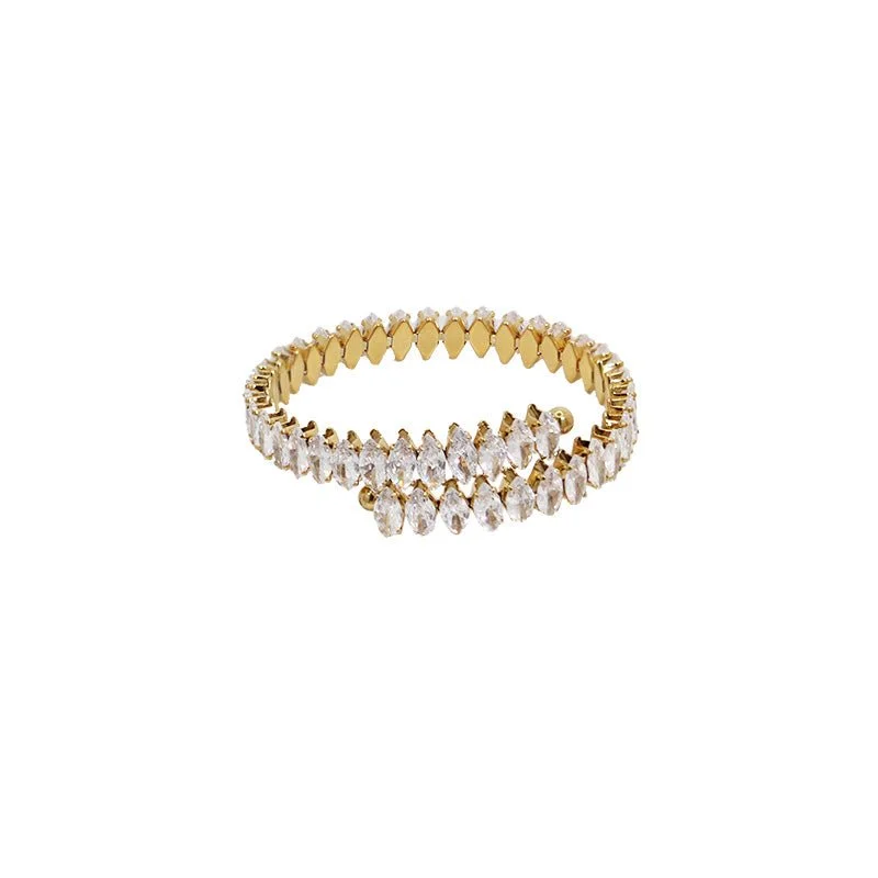 luxury charm bracelets for women-Monaco Bangle