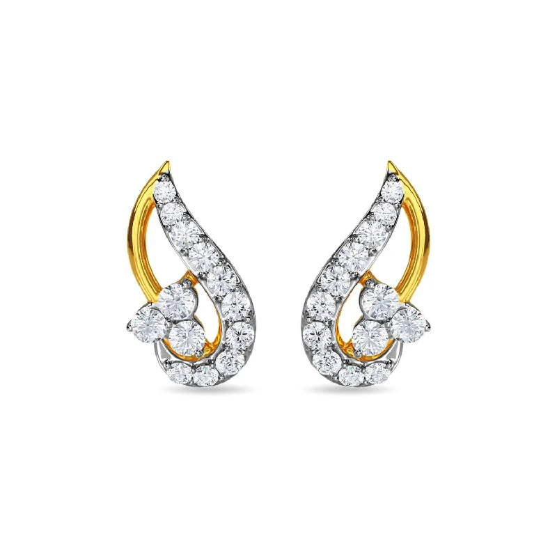 bridal earrings for women-Rubey Earring