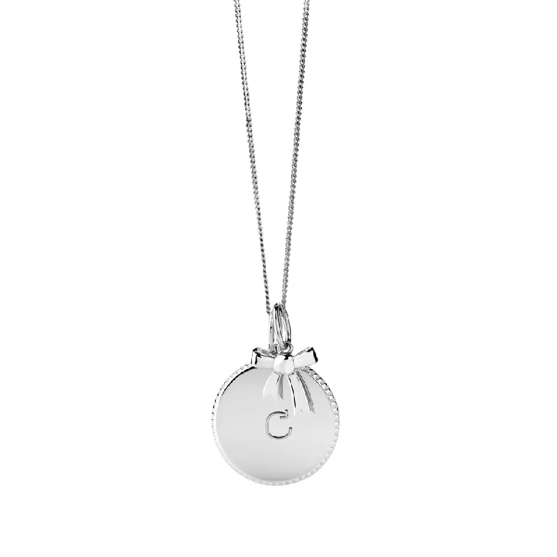 celebrity-style necklaces for women-Karen Walker Society Necklace - Sterling Silver (Made to Order)