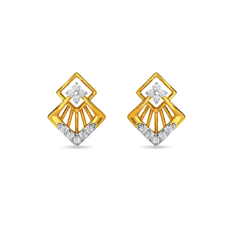 silver earrings for women-Leelie Earring