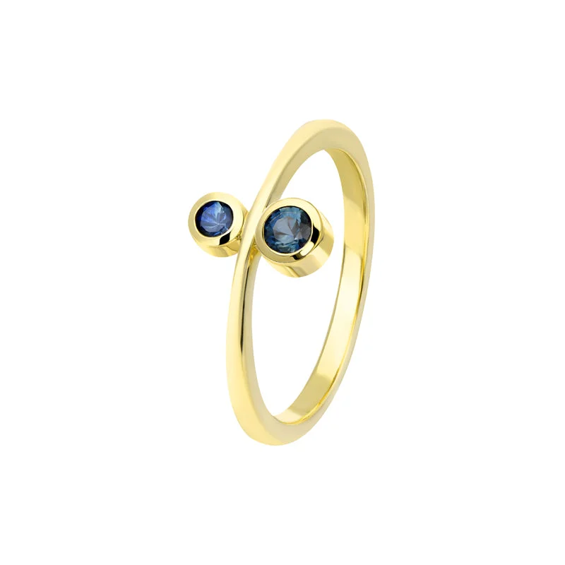 simple rings for women-Sapphire Dreams Elodie Ring