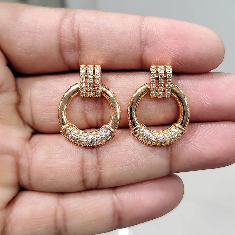 elegant earrings for women-Manisha Jewellery AD Stud Earrings