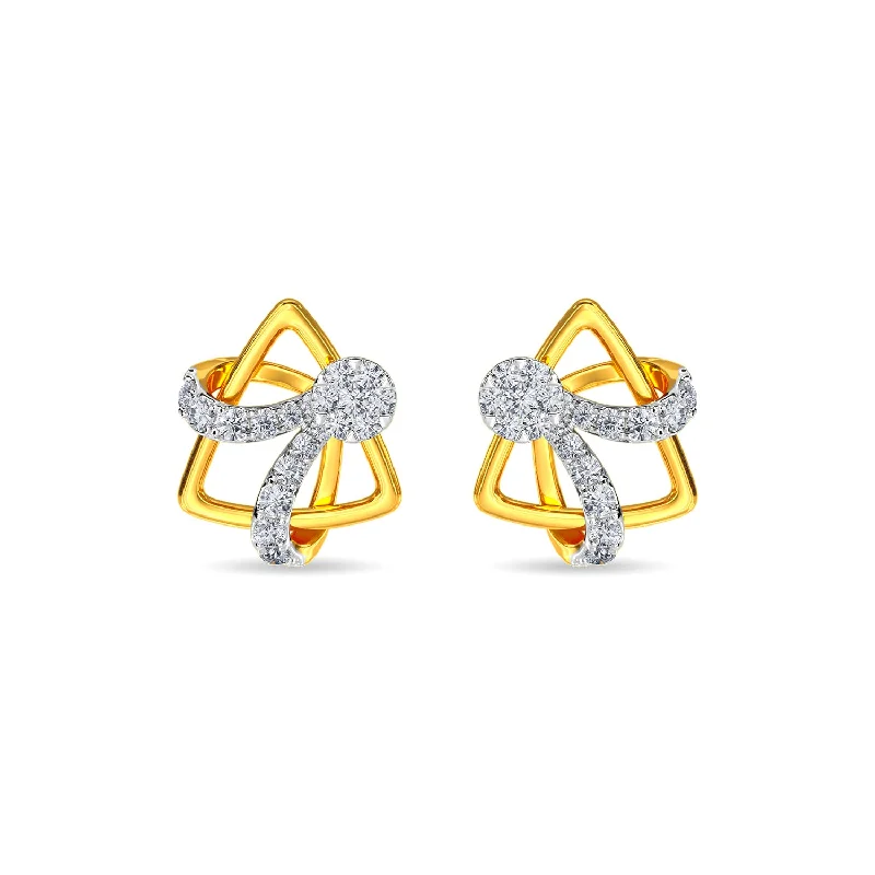 elegant stud earrings for women-Emory Earring